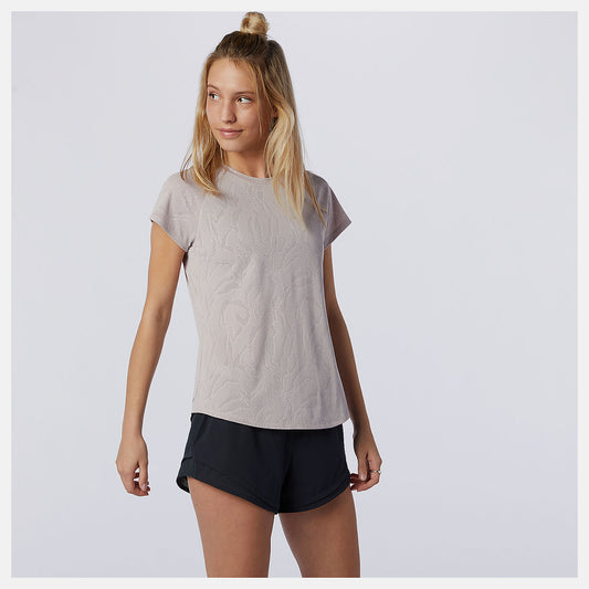 Women New Balance Q Speed Fuel Jacquard Short Sleeve