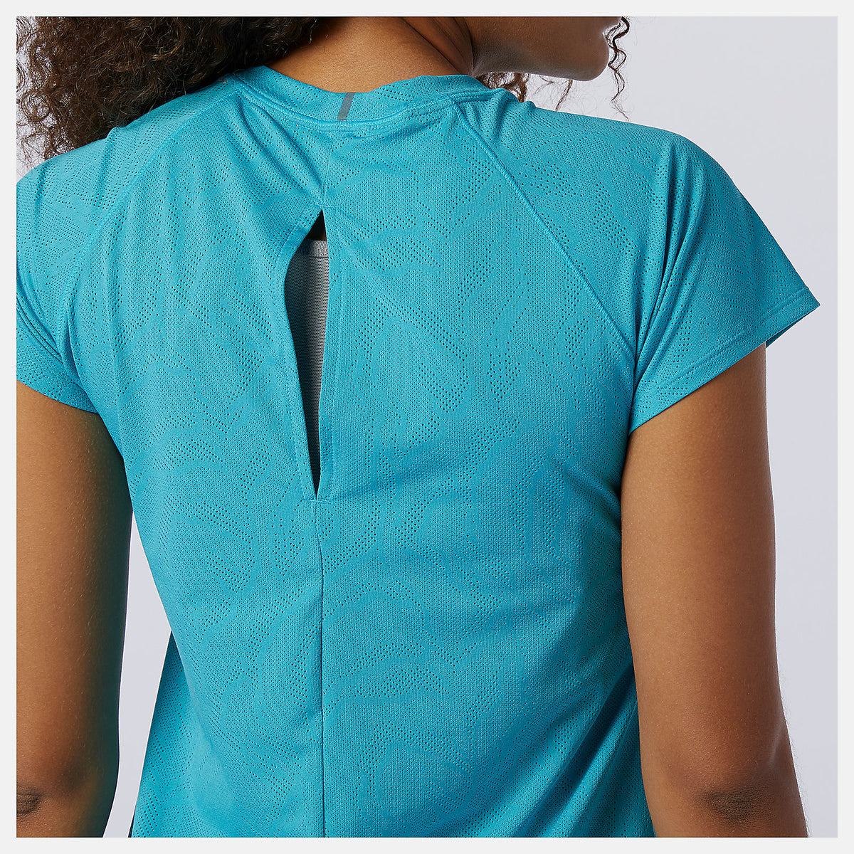 Women New Balance Q Speed Fuel Jacquard Short Sleeve