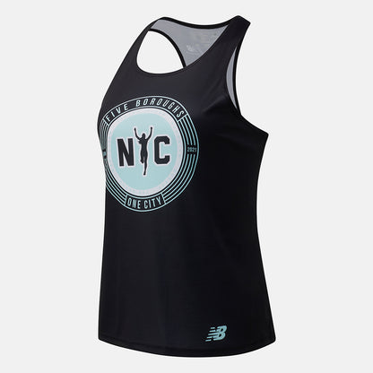 Women New Balance Boroughs Singlet NYC