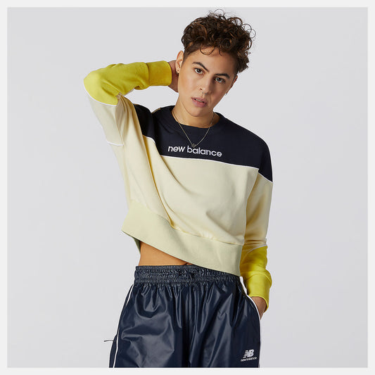 Women New Balance NB Athletics Crew Fleece