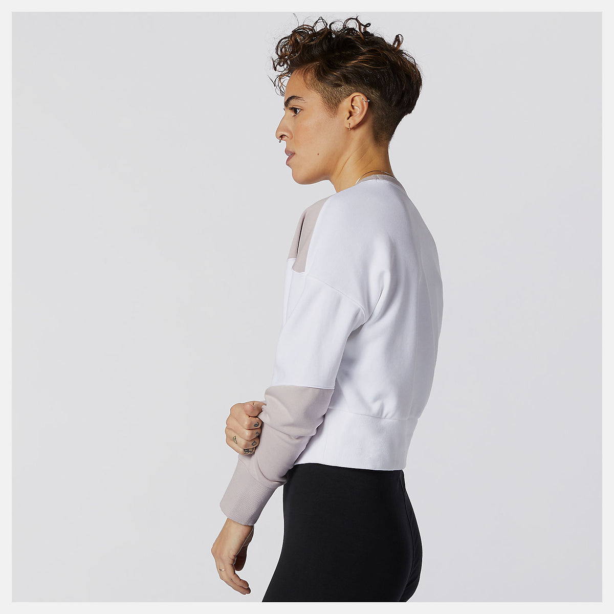 Women New Balance NB Athletics Crew Fleece