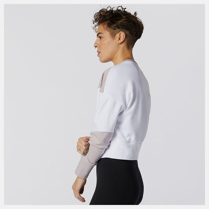 Women New Balance NB Athletics Crew Fleece