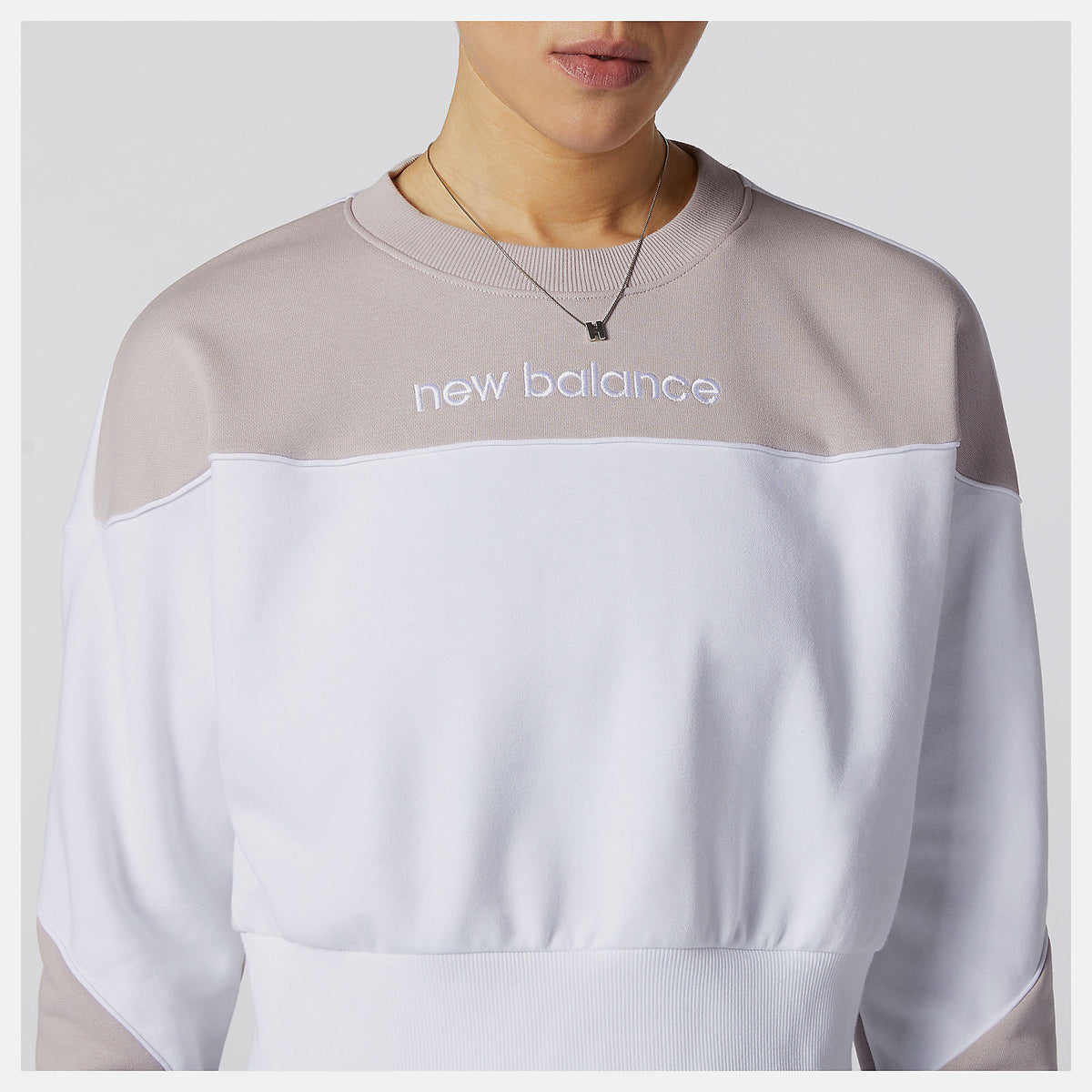 Women New Balance NB Athletics Crew Fleece