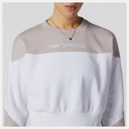 Women New Balance NB Athletics Crew Fleece