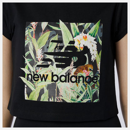 Women New Balance NB Essentials Botanical Tee