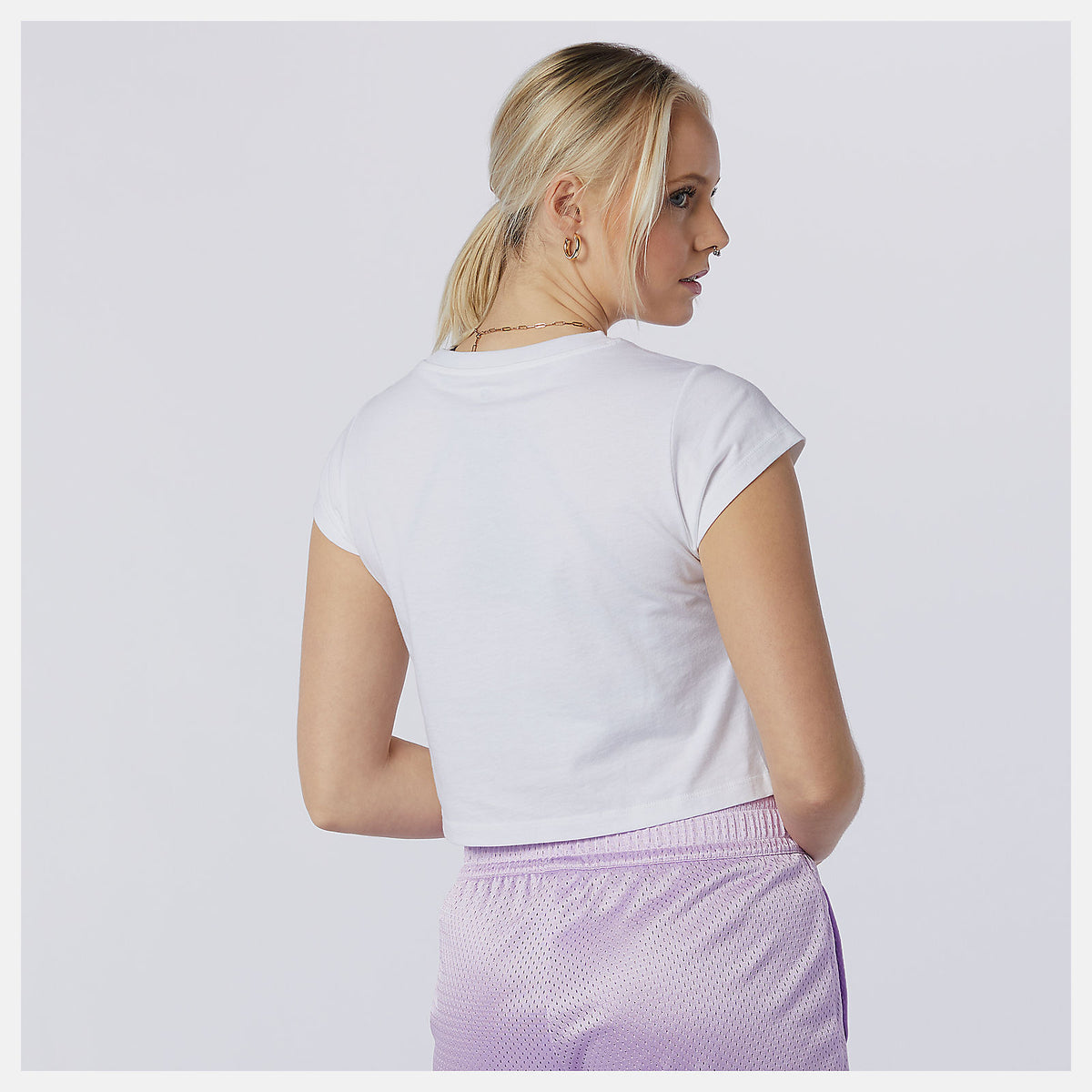 Women New Balance NB Essentials Botanical Tee