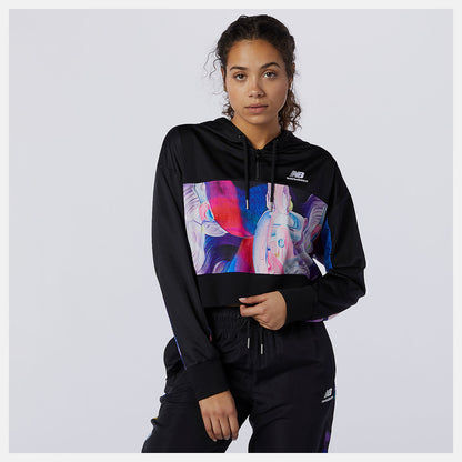 Women New Balance NB Athletics Erin Loree Half-zip Hoodie