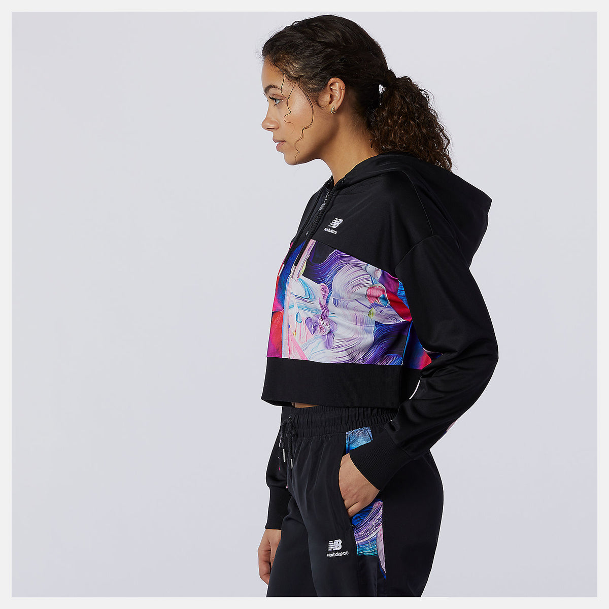 Women New Balance NB Athletics Erin Loree Half-zip Hoodie