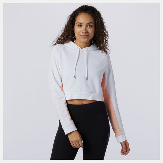 Women New Balance Sport Style Optiks Hoodie