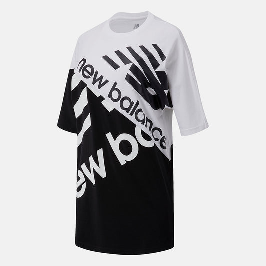 Women New Balance NB Athletics Splice Tunic Tee