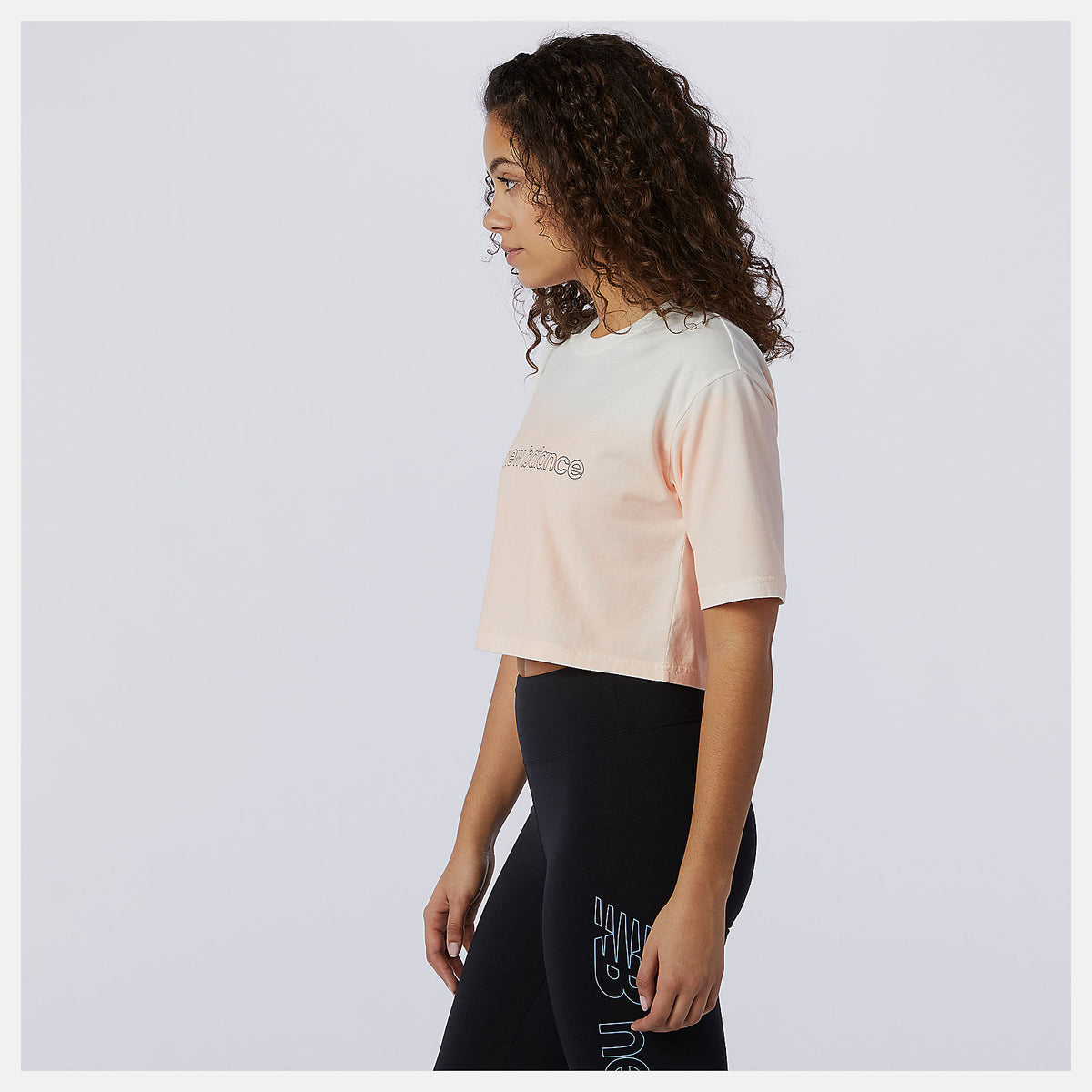 Women New Balance Sport Style Optiks Gradient Spray Tee