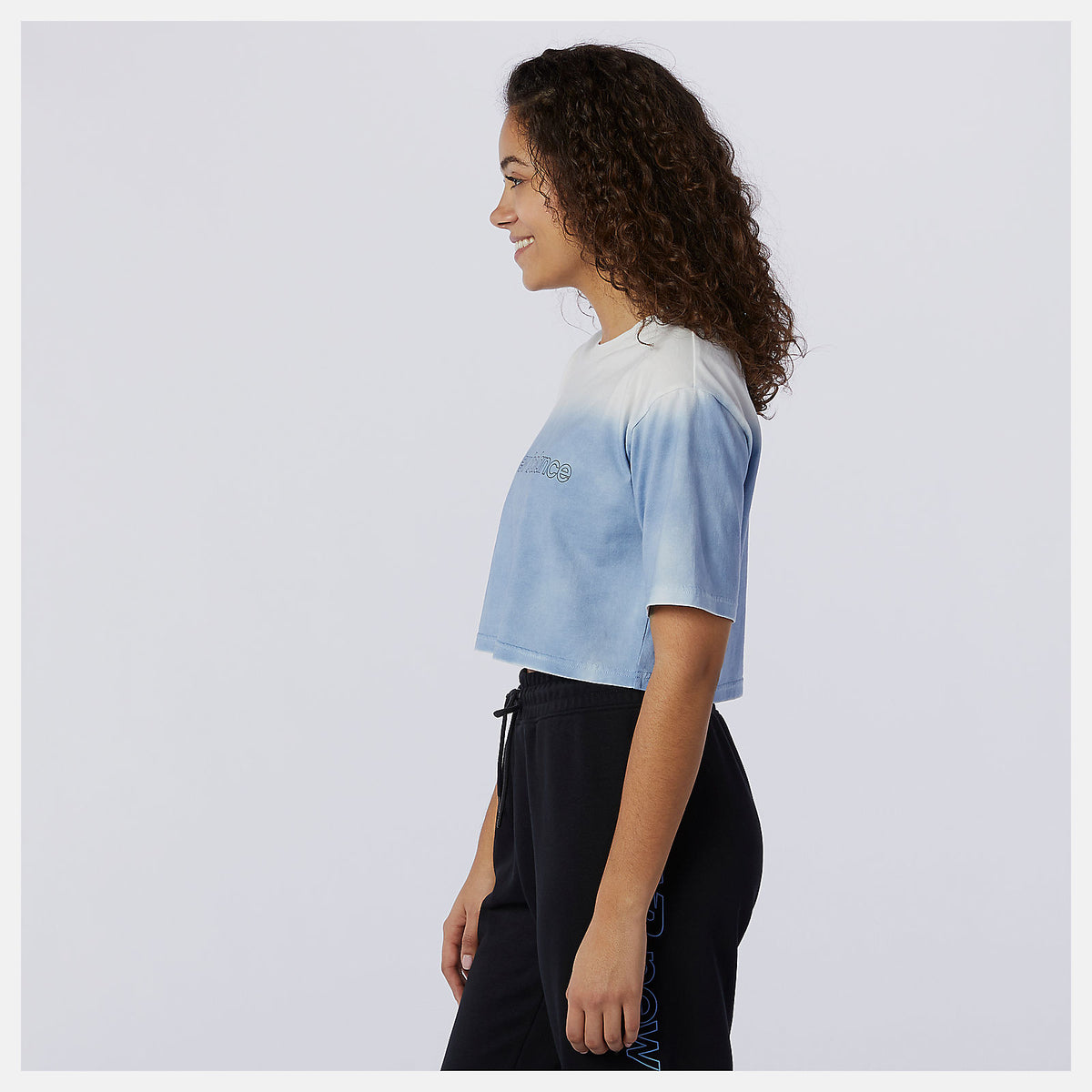 Women New Balance Sport Style Optiks Gradient Spray Tee