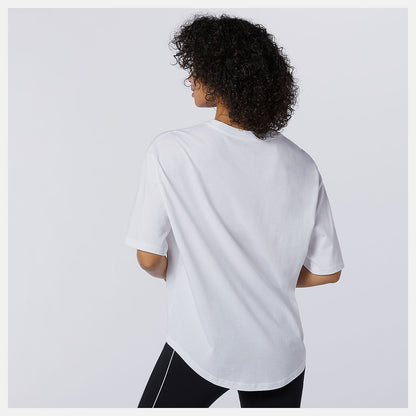 Women New Balance NB Athletics Collide Short Sleeve Tee