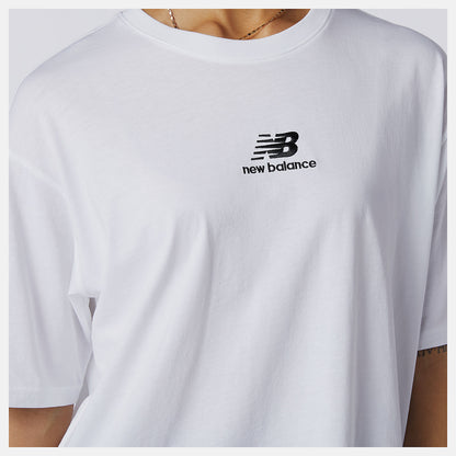 Women New Balance NB Athletics Collide Short Sleeve Tee