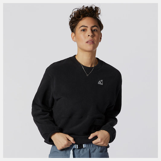 Women New Balance NB All Terrain Pocket Crew Fleece