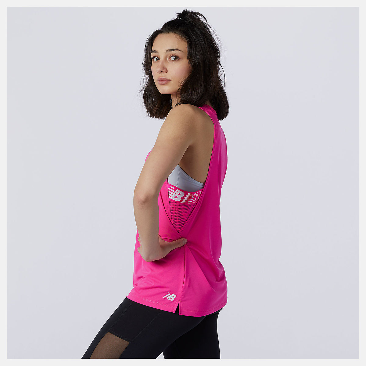 Women New Balance Relentless Sweat Tank