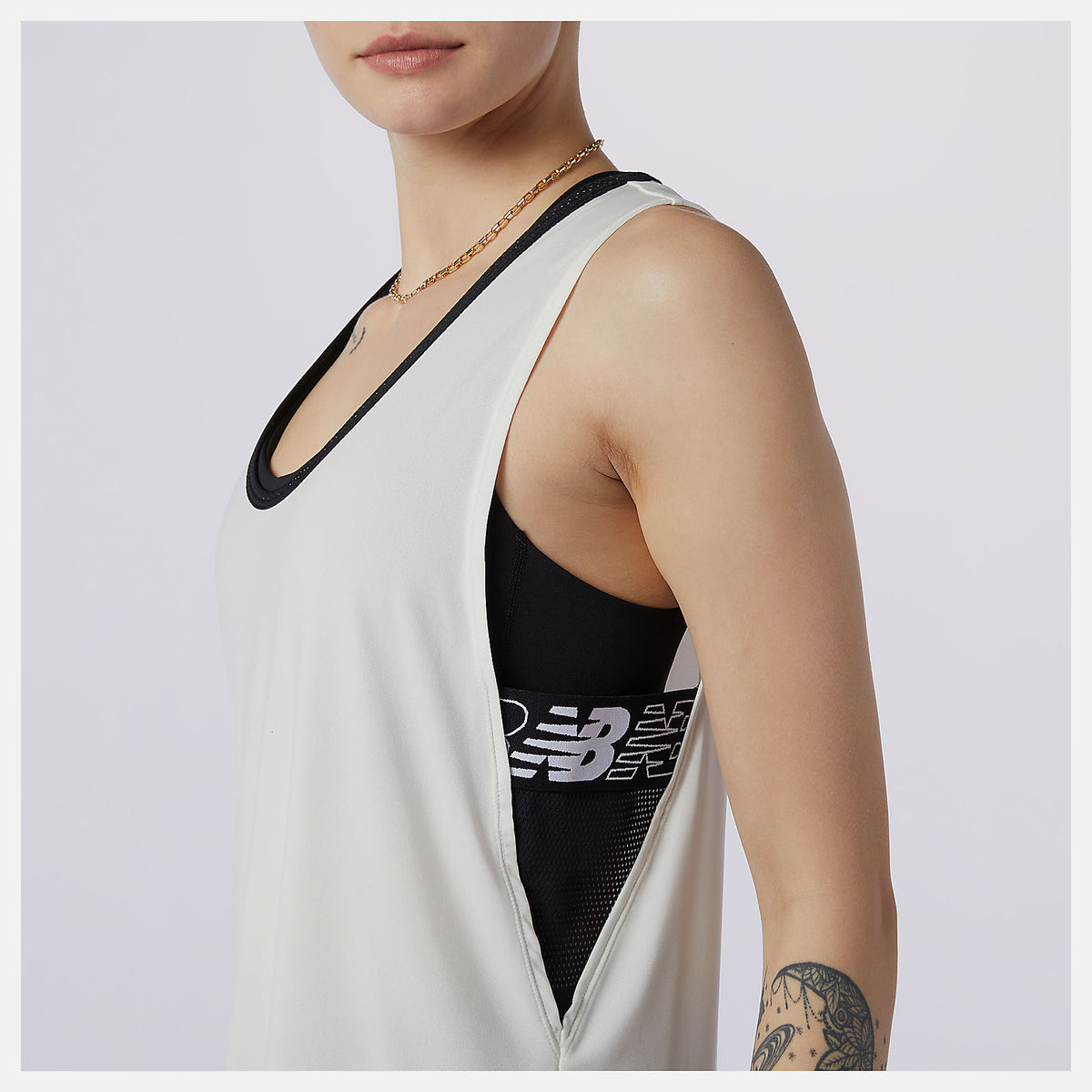 Women New Balance Relentless Sweat Tank
