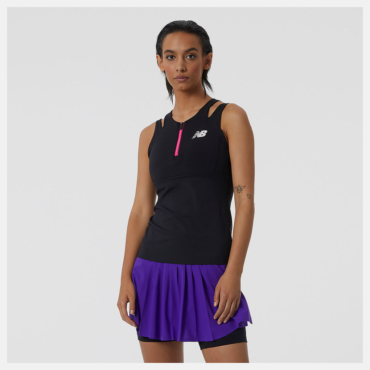 Women New Balance Tournament Keyhole Tank