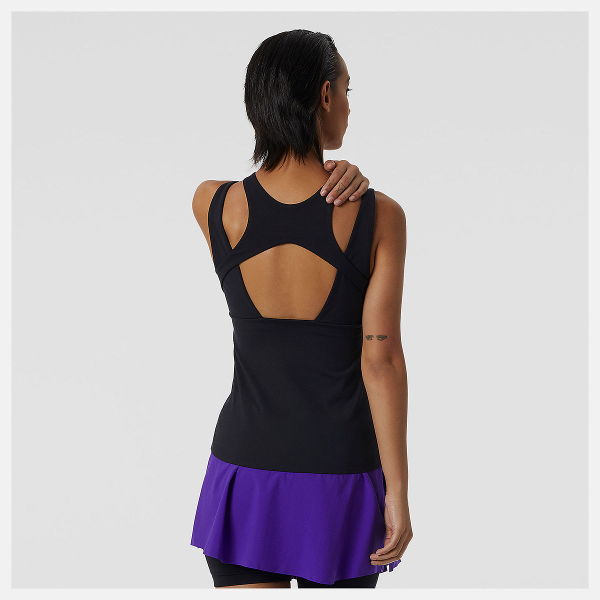 Women New Balance Tournament Keyhole Tank