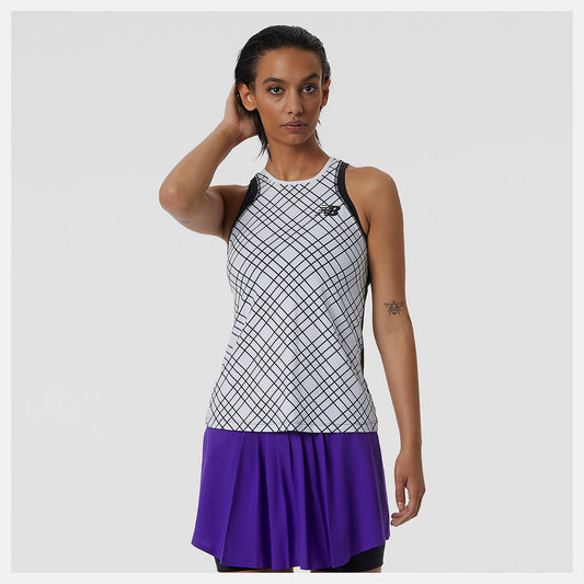 Women New Balance Printed Tournament Tank