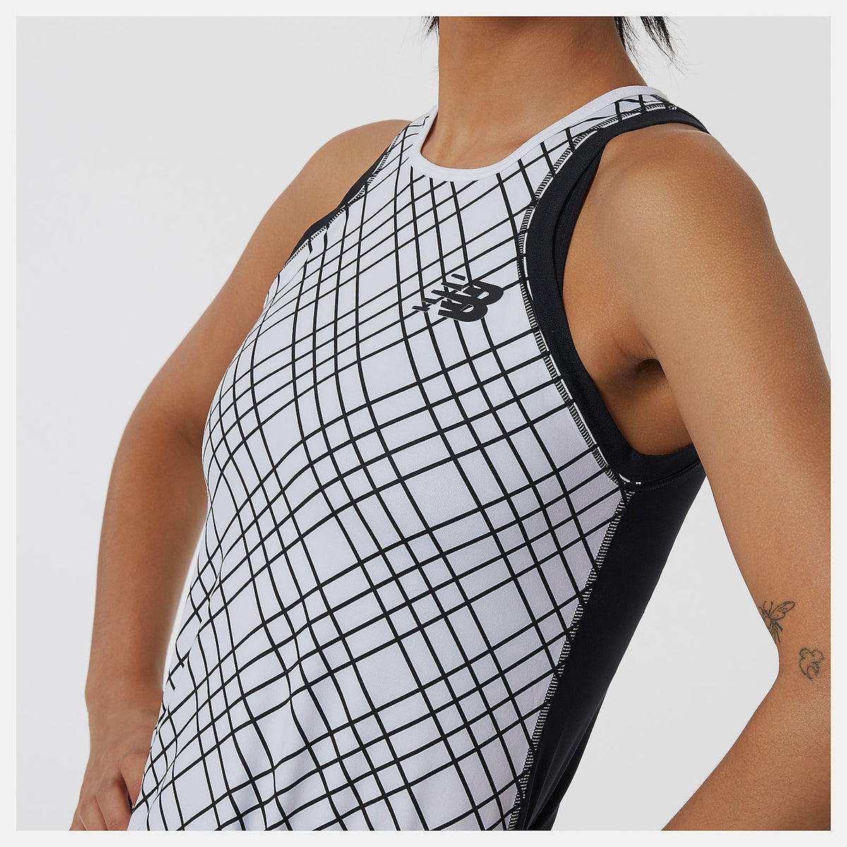 Women New Balance Printed Tournament Tank
