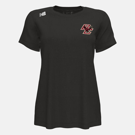 Women New Balance NB Short Sleeve Tech Tee(Boston College)
