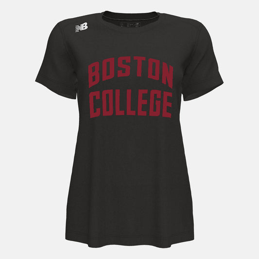 Women New Balance NB Short Sleeve Tech Tee(Boston College)