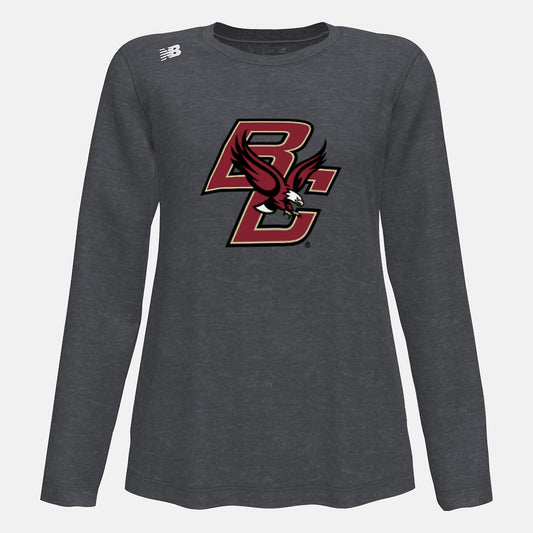 Women New Balance NB Long Sleeve Tech Tee(Boston College)