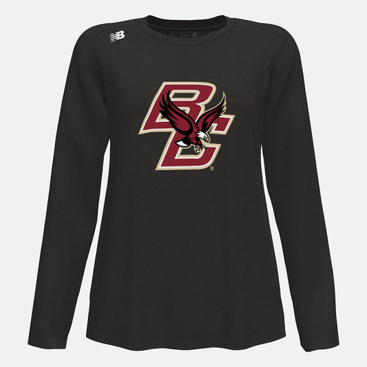 Women New Balance NB Long Sleeve Tech Tee(Boston College)