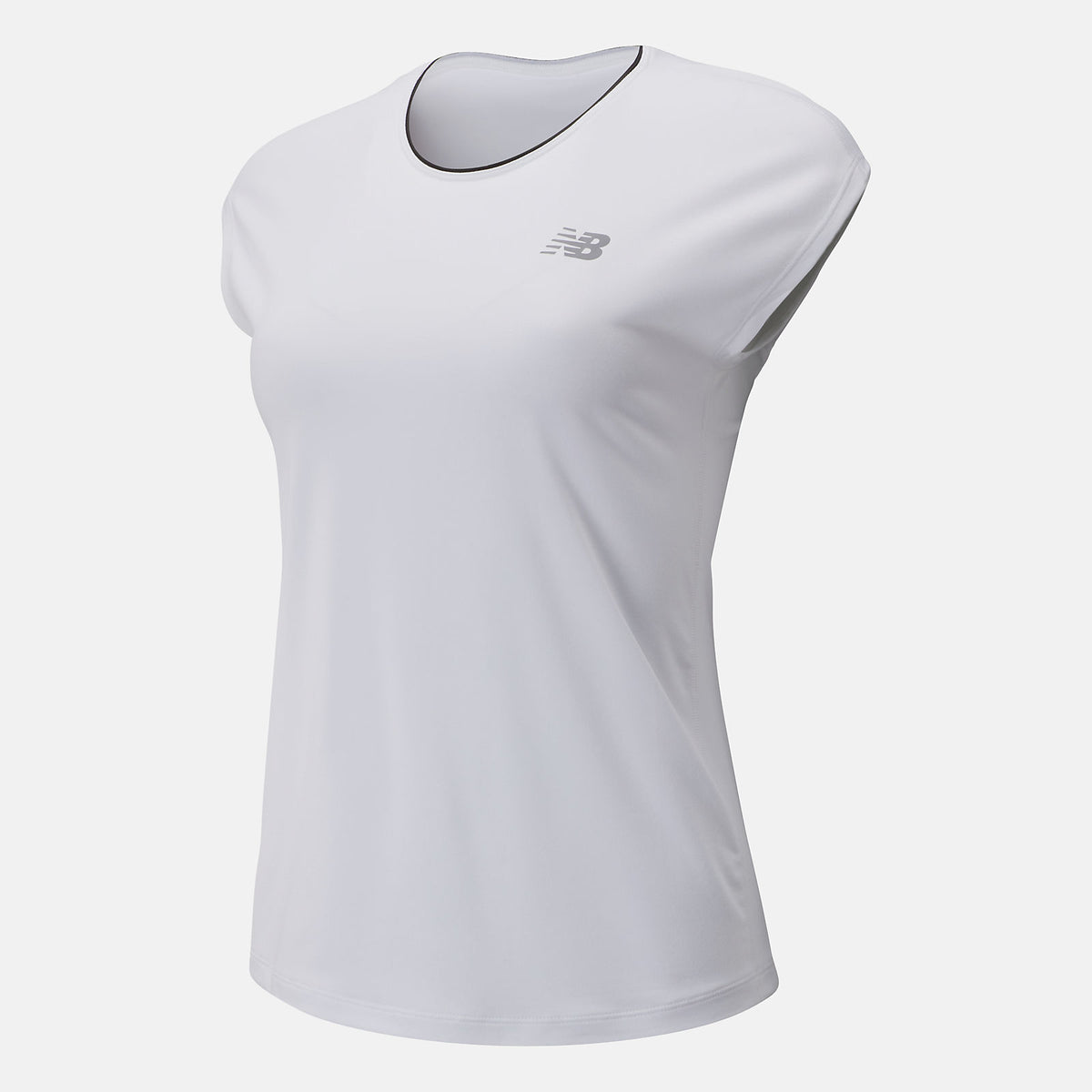 Women New Balance Rally Cap Sleeve