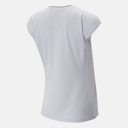 Women New Balance Rally Cap Sleeve